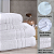 Kit: 5 Toalhas de Rosto Hotel Brancas Dubai Costura Dupla - Imagem 5
