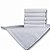 Kit Com 12 Panos de Prato Alvejados Artesanato Gourmet 68x50cm Cor: Branco Trabalhado - Imagem 1