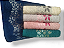 Kit com 5 Toalhas de Rosto Florença 75cm x 45cm 340g/m² - Imagem 3