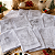 Panos de Prato Contorno Natal Kit com 12 para Artesanato - Imagem 1