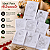 Panos de Prato Contorno Natal Kit com 12 para Artesanato - Imagem 8
