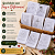 Panos de Prato Contorno Natal Kit com 12 para Artesanato - Imagem 12