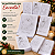 Panos de Prato Contorno Natal Kit com 12 para Artesanato - Imagem 11