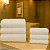 Kit com 5 Toalhas de Banho Gold Brancas – 140x80cm – Linha Profissional para Hotelaria - Imagem 1