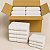 Caixa com 20 Toalhas de Rosto Gold Brancas 50x80cm – Linha Profissional Hotelaria - Imagem 2