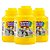 Tinta Guache Acrilex 250ml Amarelo Ouro 505 - 3 Potes - Imagem 1