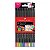 Lápis de Cor Faber-Castell Supersoft Redondo 6 Cores Neon e 6 Pasteis - Imagem 1