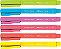 Caneta Hidrográfica Faber Castell Fine Pen Colors 0.4mm Ultra Fina com 6 Cores - Imagem 4