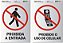Etiqueta de Sinalização Pimaco Proibido Entrar/Celular Embalagem com 2 Etiquetas - Imagem 2