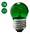 Lâmpada Bolinha Brasfort E27 7W 127v Verde Caixa com 25 Lâmpadas - Imagem 1