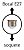 Lâmpada Bolinha Brasfort E27 7W 127v Ambar Caixa com 25 Lâmpadas - Imagem 2