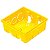 Caixa De Luz Tramontina 4x4 Quadrada Amarela com 20 Unidades - Imagem 1