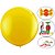 Big Balão Art-Latex Bexigão Amarelo N°250 Liso - Imagem 2