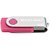 Pen Drive Rosa Multilaser Twist de 8GB PD687 - Imagem 1