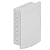 Quadro Externo Com Barramento Tigre PVC Branco 12 a 16D - Imagem 2