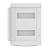 Quadro Externo Com Barramento Tigre PVC Branco 12 a 16D - Imagem 3