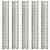 Barra Roscada Ciser Zincado Branco 3/16" 1m Embalagem com 30 Unidades - Imagem 3
