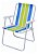 Cadeira De Praia Mor Alta em Aço 01 Posição - Imagem 1