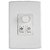 Controle para Ventilador e Lampada Qualitronix Qv37 Branco - Imagem 1