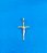 Pingente Crucifixo Folheado a ouro 18k 4034 grande - Imagem 1