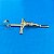 Pingente Crucifixo Folheado a ouro 18k 4034 grande - Imagem 2