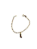 Pulseira Infantil Figa Pedra Vermelha Cirillo Semijoias Folheado 18k Pu07 - Imagem 2