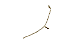 Pulseira Infantil Figa Pedra Vermelha Cirillo Semijoias Folheado 18k Pu07 - Imagem 3