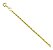 Pulseira Escama Folheada A Ouro 18k Cirillo Semijoias 11020 - Imagem 4