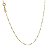 Corrente Cingapura Singapura 45 Cm Folheada Ouro 18k 0116 ATACADO - Imagem 1