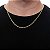 Corrente 70cm Masculina C03-70 Banhado Ouro 18k Antialérgico - Imagem 2