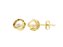 Brinco Pérola 8mm Prisioneira 3085 Folheado Ouro 18k - Imagem 1