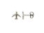 Brinco Infantil Avião Banho Ouro 18k 3100 Tarraxa Baby - Imagem 1