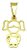 Pingente Menina Feminino Cirillo Folheado 18k 274 - Imagem 1