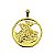 Pingente São Jorge 4006 Cirillo Folheado Ouro 18k grande - Imagem 1