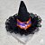 Fantasia Pet Bruxa Halloween Saia de Tule e Chapéu Regulável - Imagem 3