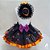 Fantasia Pet Bruxa Halloween Saia de Tule e Chapéu Regulável - Imagem 2