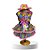 Conjunto Pet Vestido e Chapéu de Palha Festa Junina - Imagem 2