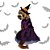 Conjunto Vestido e Chapéu Pet Halloween - Imagem 2