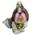Conjunto Pet Bandana e Laço Brasil Copa do Mundo - Imagem 1