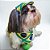 Conjunto Pet Bandana e Boné Regulável Brasil Copa do Mundo - Imagem 1