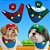 Conjunto Pet Bandana e Boné Regulável Mário e Luigi - Imagem 1