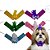10 Gargantilhas Pet Carnaval Sortidas - Imagem 1