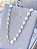 Choker conchas - Folheado a prata - Imagem 1