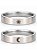 Par de Alianças Sol e Lua Clássica - Aço inox - Imagem 1