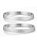 Par de Aliança Snow 2mm - Aço Inox - Imagem 2