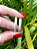 Par de Aliança Delicate 3mm com pedra - Prata 950 - Imagem 1