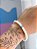 Pulseira Conexão de Casal - Azul e Bege - Imagem 4