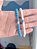 Pulseira Conexão de Casal - Azul e Bege - Imagem 1