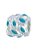 Berloque Separador Azul - Folheado a prata - Imagem 1