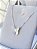 Pulseira de borboleta origami - Folheado a prata - Imagem 1